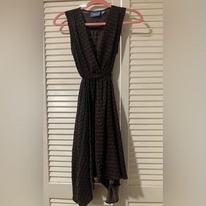Simply Vera tie waist midi dress